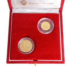 Republic of San Marino RECTO OF COINS: Official coat of arms of the ...