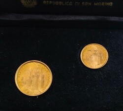 Republic of San Marino COIN RECTO: Official coat of arms of the ...