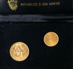 Republic of San Marino COIN RECTO: Official symbols of the Republic ...
