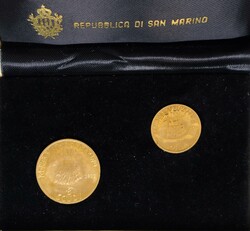 Republic of San Marino COIN RECTO: Official symbols of the Republic ...