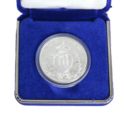 REPUBLIC OF SAN MARINO COIN OBVERSE: Coat of arms of the Republic of ...