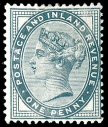 GB 1881 SG172var Colour Trial1881 1d Lilac Colour Trial. Very fine ...