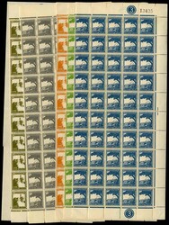 PALESTINE 1927 SG90/1, 93b, 94a, 97b, 99a Mint 1927-45 Pictorial ...