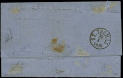 1879 GB Used Abroad. Very fine cover from Port Au Prince, Haiti to St ...