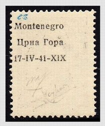 3490: Italian Occupation Montenegro