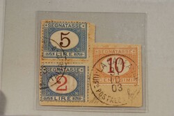 3530: Italian Post Crete - Postage due stamps