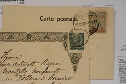 3535040: Italian Levant Thessaloniki - Cancellations and seals