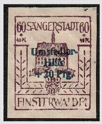 885: German Local Issue Finsterwalde