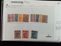 3485: Italian Occupation Laibach - Bulk lot