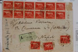 3415135: Italian Reign Revenue stamps used for postage