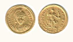 10.40.10: Ancient Coins - Eastern Roman Empire - Arcadius, 383 - 408