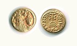 10.60.110: Ancient Coins - Byzantine Empire - Constans II, 641 - 668