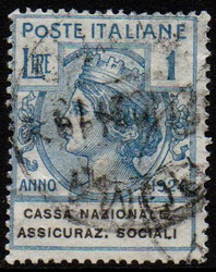 Regno 1924 enti parastatali CASSA NAZIONALE ASSICURAZ. SOCIALI, serie ...