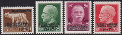 Albania Occupazione Italiana 1940 serie di 4 valori soprastampati, ...