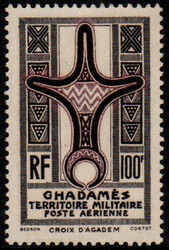 Fezzan e Ghadames 1949 posta aerea, 8 valori (N° 41/48 - cat. € ...