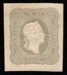 Lombardo Veneto 1861 francobolli per giornali, 1,05 S. grigio chiaro, ...