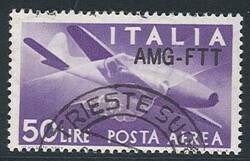 Posta Aerea, 50 lire con sovr. modificata n. 22A, annullo nitido. ...