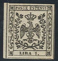 1 lira bianco n. 11, ottimi margini (Bottacchi). (110)