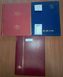 REPUBBLICA - Accumulazione di francobolli usati, su 3 grandi ...