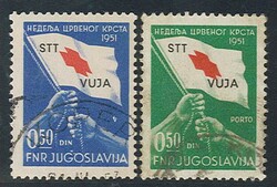 Croce Rossa, serie cpl. n. 39/40. (850)