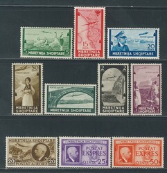 Soggetti Vari, serie cpl. P.A. n. 4/11 + exp. n. 1/2. (1075)