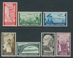 Posta Aerea, serie cpl. n. 5/11. (550)