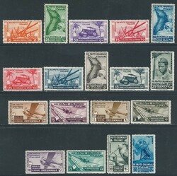 Decennale della Marcia su Roma, serie cpl. n. 32/41 + P.A. (1300)