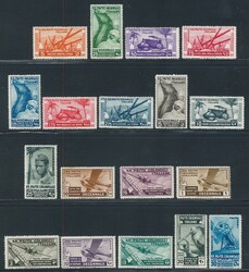 Decennale, serie cpl. n. 32/41 + P.A. (520)