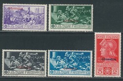 Ferrucci, serie cpl. n. 63/67. (250)