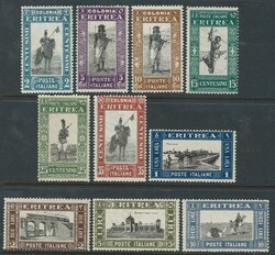 Soggetti Africani, serie cpl. n. 155/64. (700)