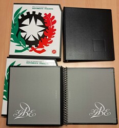 MATERIALE FILATELICO - 2 Cartelle GBE-Bolaffi a 24 anelli senza fogli ...