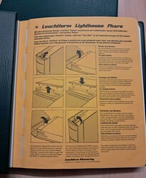 MATERIALE FILATELICO - REGNO 1862/1942 - Fogli Leucchturm a taschine ...