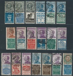 Giro completo degli esemplari emessi n. 1/19, belli. Rara ...