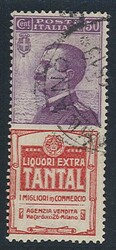 50 c. "Tantal" n. 18, annullo tondo leggero. (500)