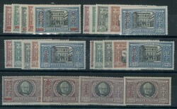 Manzoni, Giro n. 13, completo di 24 valori. (4000)