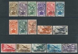 Cinquantenario Eritreo, serie cpl. n. 23/31 + P.A. (1850)