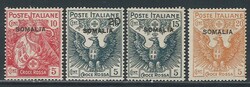 Croce Rossa, serie cpl. n. 19/22. (1350)
