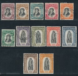 Delfico, serie cpl. n. 193/204. (350)