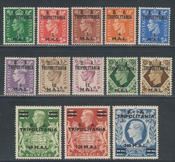 TRIPOLITANIA - Sovr. B.A., serie cpl. n. 14/26. (225)