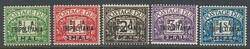 TRIPOLITANIA - Segnatasse sovr. B.A., serie cpl. n. 6/10. (225)