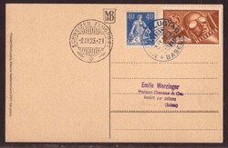 SVIZZERA - "Militar Flugstag Basel" (doppio cerchio azzurro) su ...