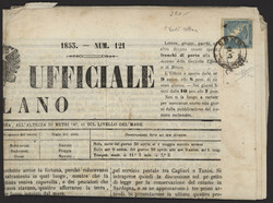 4745052: オーストリア・1851年新聞切手