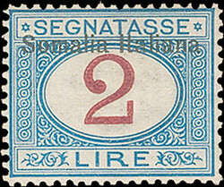3580: Italian Somaliland - Postage due stamps