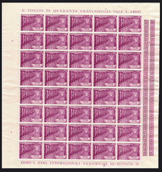 Posta ordinaria 1949 - Basiliche, n° 122/131 + Espressi, 40 ...