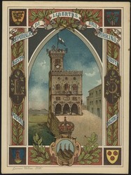 §1894 - BUSTA POSTALE#, §5 lire multicolore#, BP n° 1, viene ...