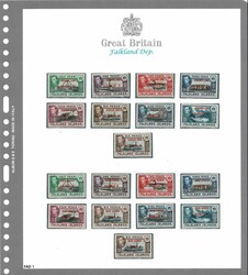 §1944 - Falkland# §- Giorgio VI#, SG n° ...