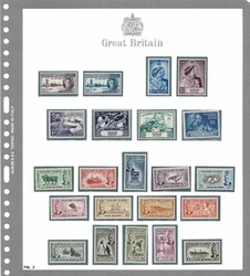 §1949/52 - Falkland# §- Giorgio VI#, SG n° 164/85, 4 ottime serie ...