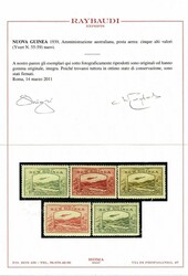 §1939 - Australia New Guinea - Giorgio VI#, SG n° 212/25, 14 valori ...