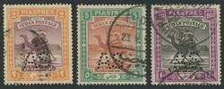 §1913 - Perforati AS grande#, n° A17/A25 (375 £), ottima