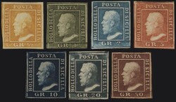 §1859 - Serie completa di 7 valori #in splendido stato di ...